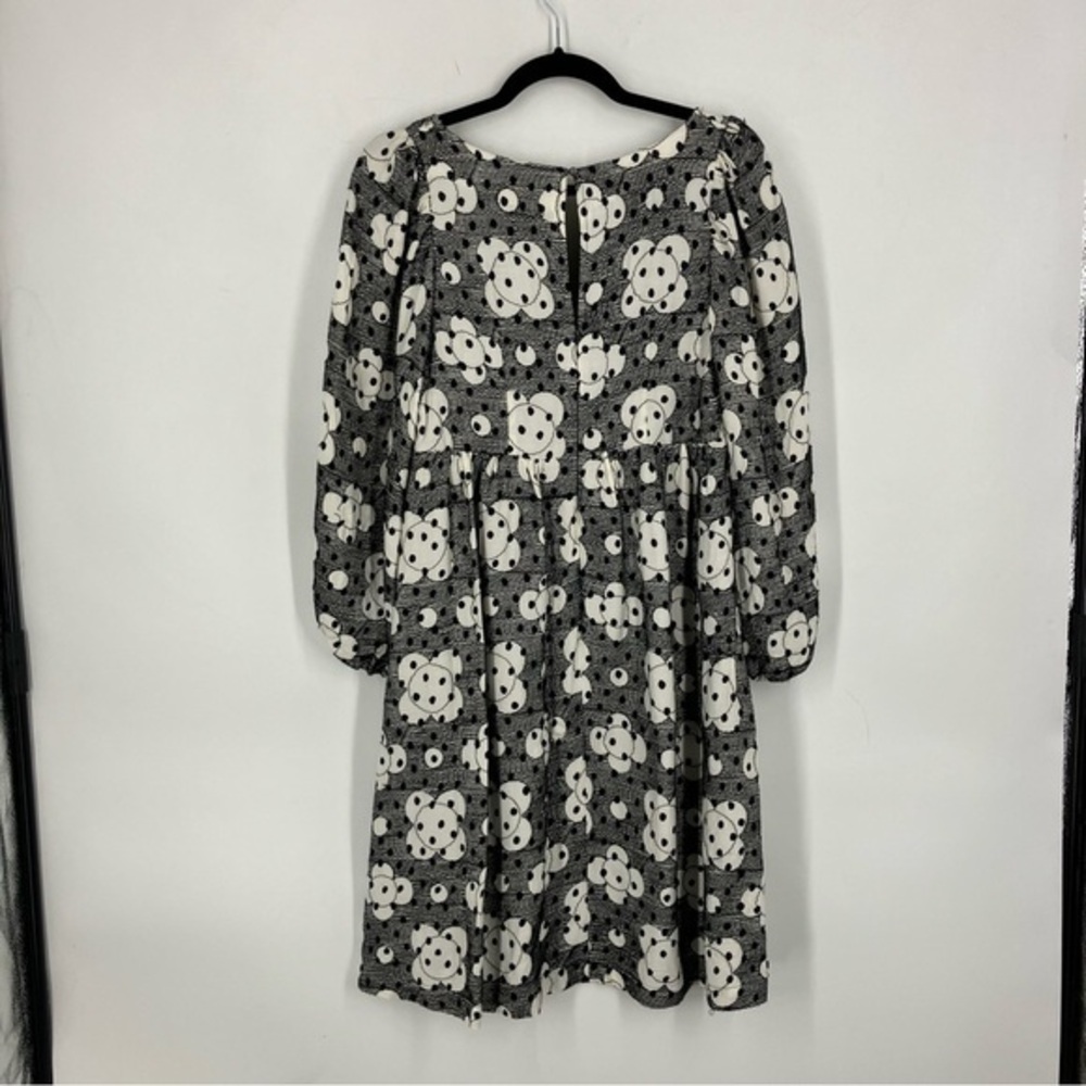 Anthropologie Jane Textured‎ Babydoll Dress - Picture 4 of 5